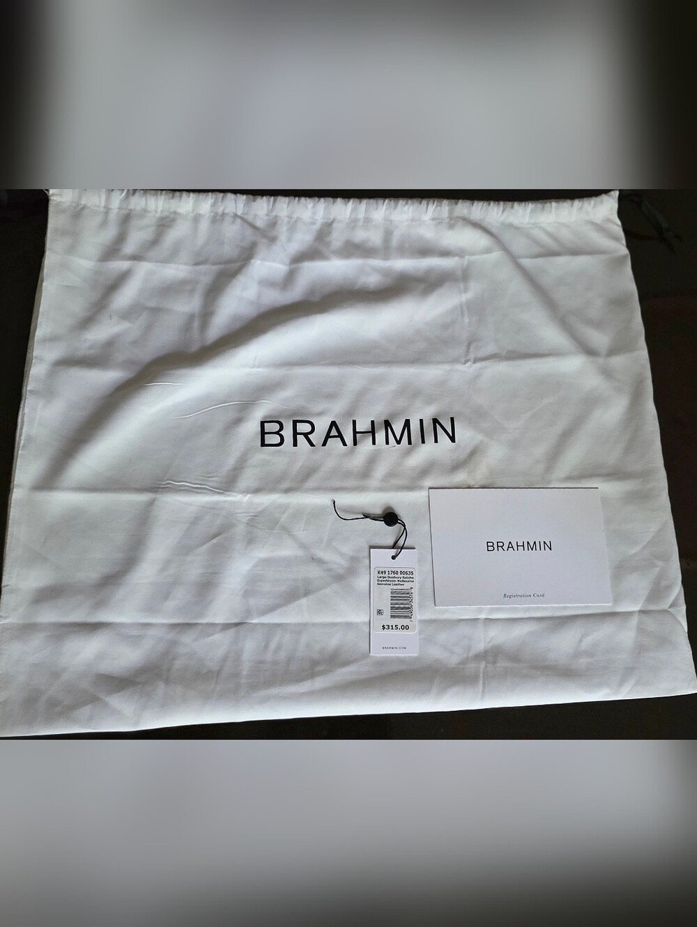 Brahmin Large Duxbury Satchel In Superbloom Melbourne - Picture 7 of 7